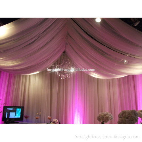 Pipe and Drape Backdrops For Trade Show Booths, wedding decoration